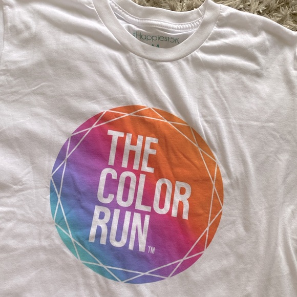 The Color Run new tee shirt! Medium unisex - Picture 2 of 3